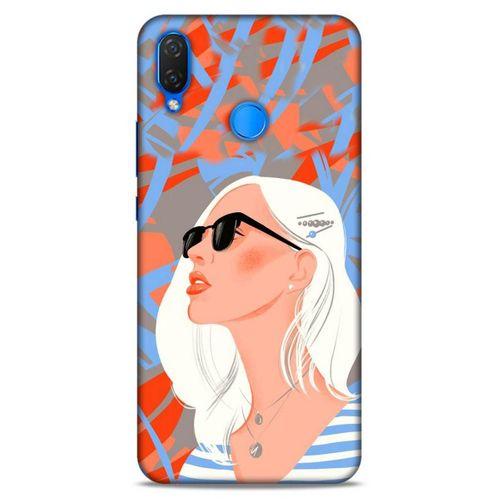 Lopard Huawei Psmart 2019 Uyumlu Kılıf Sürreal Yüzler ♀ (13) Silikon Kap Baskılı