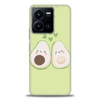 Tecno Spark Go 2023 Kılıf HD Baskılı Kılıf - Avacado + Tam Ekran Koruyucu