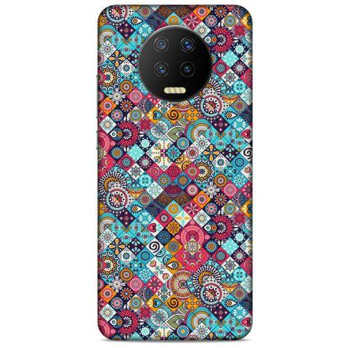 Lopard İnfinix Note 7 Uyumlu Kılıf Ethnic Culture (26) Tpu Silikon Kılıf