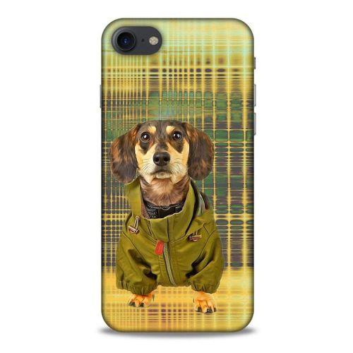 Apple Iphone 7 Kılıf Köpek Kıyafetleri (35) Fit Design Kılıf Beagle Palto
