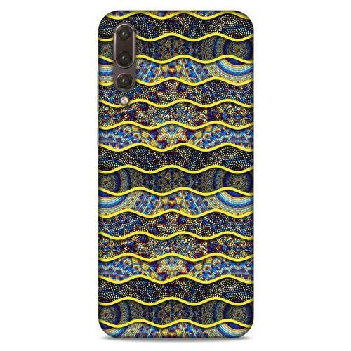 Huawei P20 Pro Kılıf Baskılı Özel Seri Taşlı (39) Liquid Crystal Kılıf