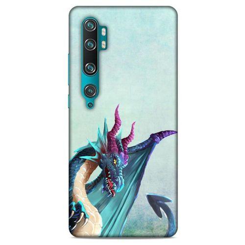 Xiaomi Mi Cc9 Pro Kılıf Dragons (19) Kılıfları Mavi Ejderha