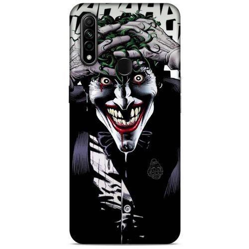 Oppo A31 Uyumlu Kılıf Joker (40) Fit Silikon Kılıf Çikolata