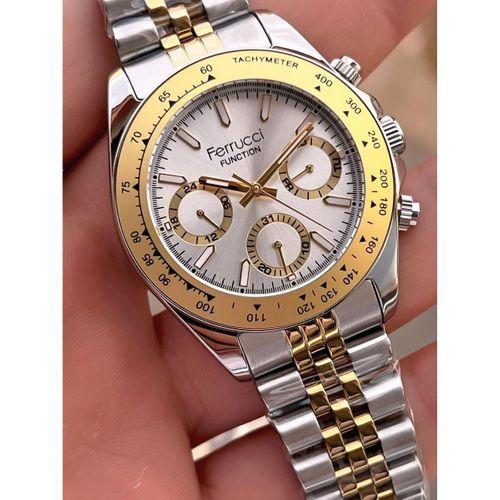 Ferrucci 2 Yıl Garantili Çelik Kordon İç Kadran Özellikleri Aktif 3 Atm Erkek Kol Saati EF.03648.6