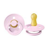 Bibs Colour Kauçuk Emzik 6-18 Ay Pink