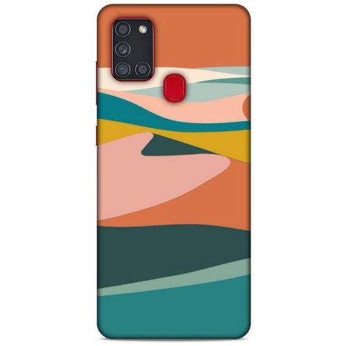 Samsung Galaxy A21s Uyumlu Kılıf Yeşil Delisi (23) Ultra Koruma Kılıfı Çay yeşil