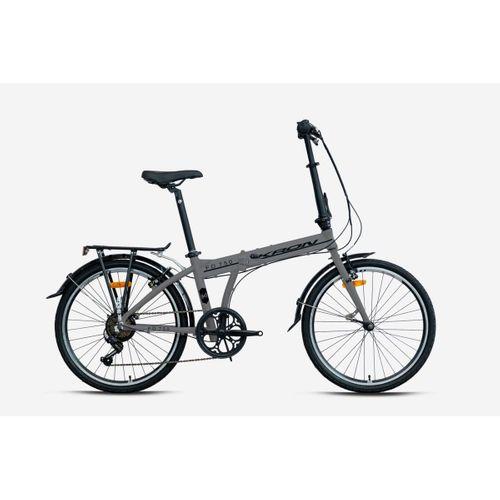 Kron FD 750 24 Jant Katlanır Bisiklet Nardo Gri-Siyah