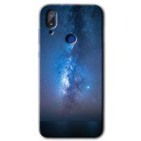 Potkal Hediye Fabrikası Vestel E5 Kılıf HD Desen Baskılı Arka Kapak - Samanyolu