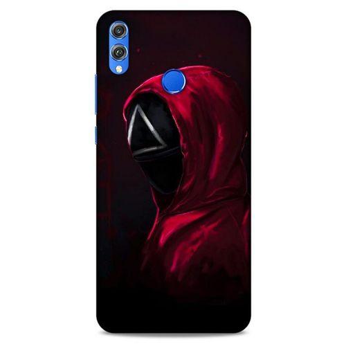 Huawei Honor 8x Uyumlu Kılıf Squid Game (50) Shockproof Kılıf Dong-Sun