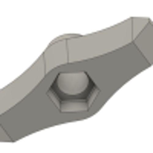 M4 Altıgen Somun Kanat Adaptörü (Bu ürün Sadece Plastik parçadır - Almadan Önce Soru Sorabilirsiniz)