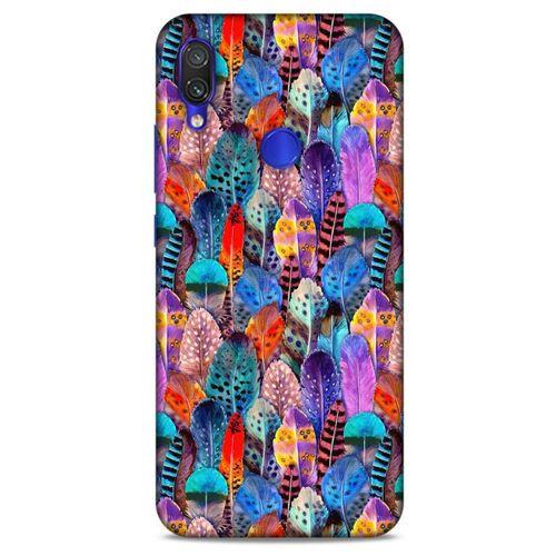 Xiaomi Redmi Note 7 Kılıf Desenli Özel Seri Tüyler (39) Liquid Crystal Kılıf