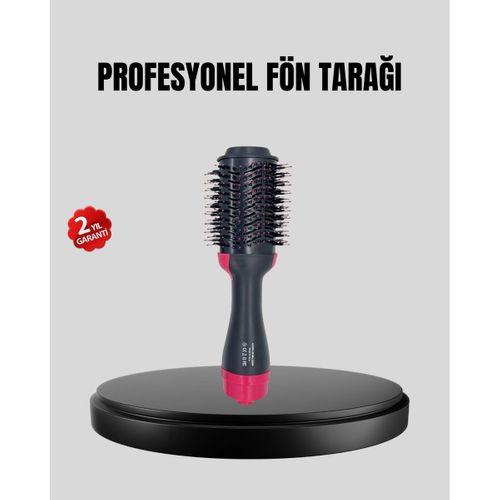 220°c Profesyonel Fön Tarağı – Negatif İyon Teknolojili, 3 Isı Kademeli, 1200w