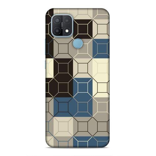Oppo A15 Uyumlu Kılıf Insomnia (50) Shockproof Kılıf Kahve Siyah