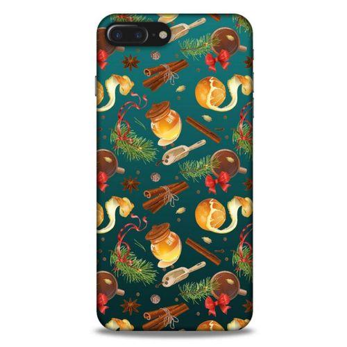 Frutix Portakal 01 Apple Iphone 7 Plus Kılıf Desenli Silikon