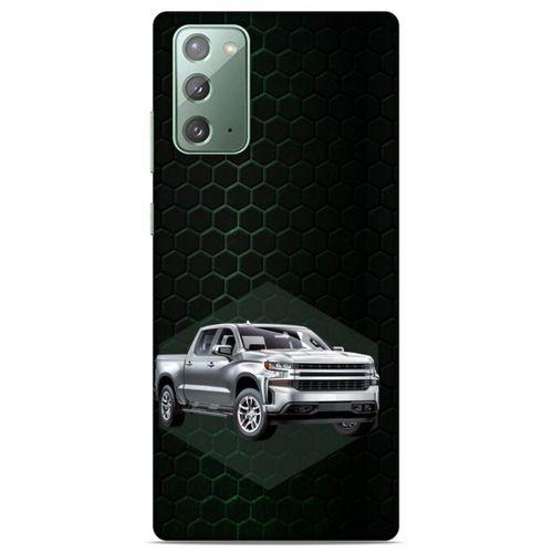 Lopard Samsung Galaxy Note 20 Uyumlu Kılıf PickUpX (1) Kılıfı Gri