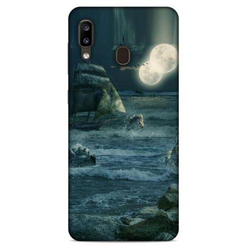 Lopard Samsung Galaxy A20 Uyumlu Kılıf Manipülasyon ☻ (13) Silikon Kap Baskılı