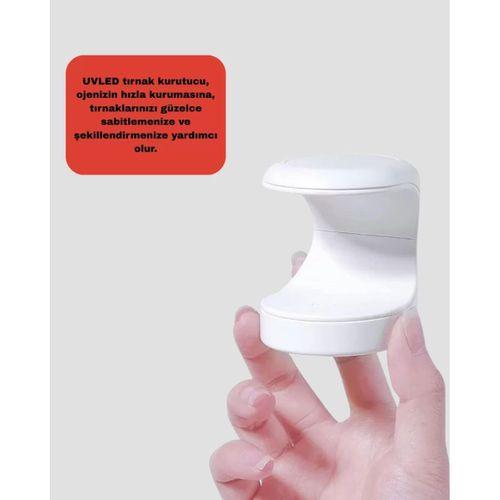 Uv Ve Led Jel Kurutmaya Uygun – Çift Dalga Boylu Mini Kurutucu