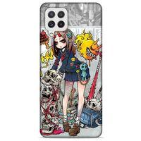 Samsung Galaxy A22 Uyumlu Kılıf Motorsiklet (34) Slim Armor Kılıf Harley Davidson