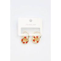 Halka Küpe - Kırmızı