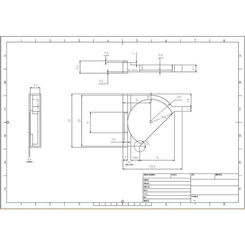 Bazen Vernier Callipers Pil Tutucu - 5141501