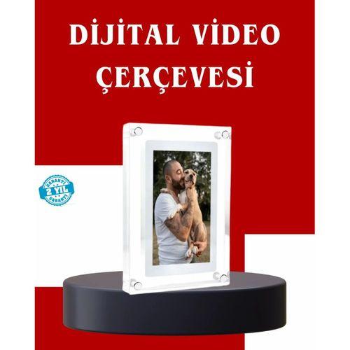 Çift Stereo Hoparlörlü 7 İnç Dijital Fotoğraf Çerçevesi – Zengin Ses Deneyimi