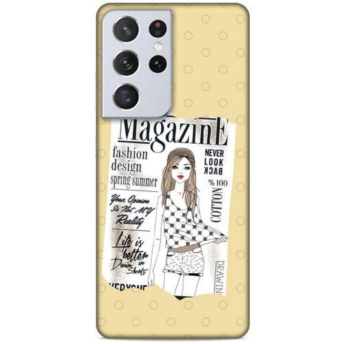 Lopard Samsung Galaxy S21 Ultra Uyumlu Kılıf Sokak Modası (5) Koruma Kabı