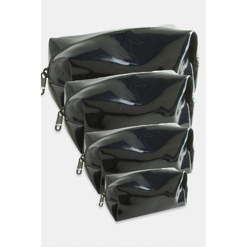 4 Adet El Tutmalı Makyaj Çantası