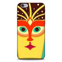 Lopard Apple Iphone 6S Plus Uyumlu Kılıf Soyut Sanat (1) Baskılı Kılıfı