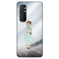 Xiaomi Mi Note 10 Lite Kılıf FunnyMaX (24) Darbe Emici Kılıf Açık Mavi