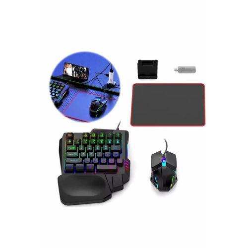 Pubg Mobil Oyun Kiti 5in1 Bt5.3 Klavye Mouse Dönüştürücü Seti Pugb Seti