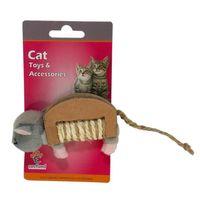 Eastland Pelu Hışırtılı Kedı Oyuncağı Fare 10x6 Cm