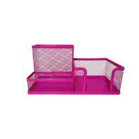 LİNEA METAL PERFORE ÜÇLÜ MASA SETİ ( Pembe)
