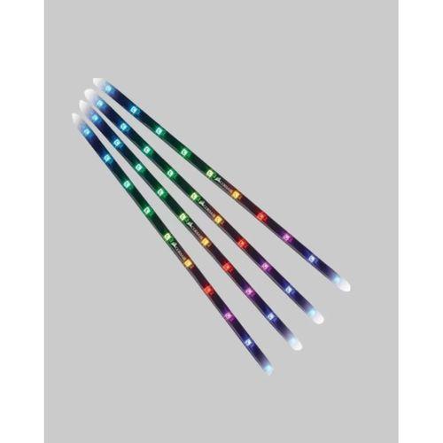 Dekoratif Rgb Led Işık Çubuğu Seti 10 Adet Çubuk Kayan Yıldız Efektli