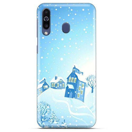 Alcatel 1S Kılıf Snowix (24) Darbe Emici Kılıf Beyaz Mavi