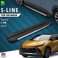 S-Dizayn Toyota C-HR 2 S-Line Krom Yan Basamak 173 Cm 2023 Üzeri A+ Kalite