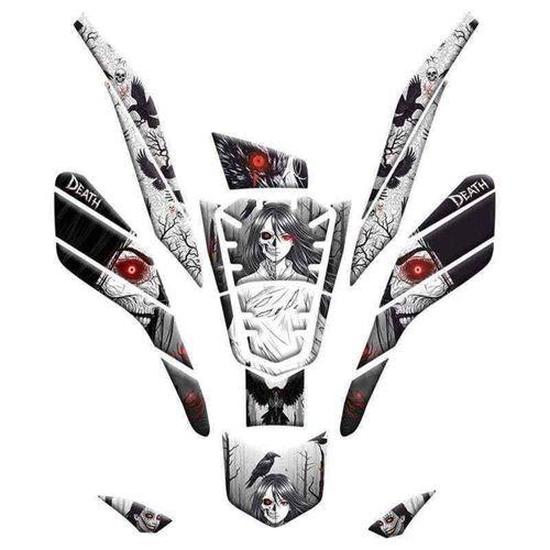 HONDA Honda Pcx 2021 - 2024 Uyumlu Tank Pad Set 014