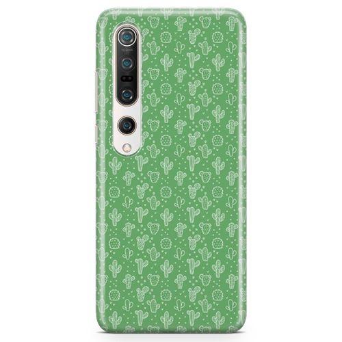 Xiaomi Mi 10 Pro Kılıf Kaktüs 3 Arka Kapak Koruma Desenli Full Koruyucu