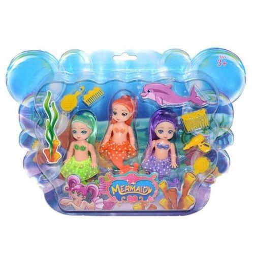 6021 - DENİZ KIZI AKSESUARLI 3 LÜ KARTELA