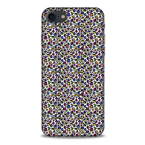 Animax Leopar Rengarenk Apple Iphone 7 Kılıf Desenli Silikon