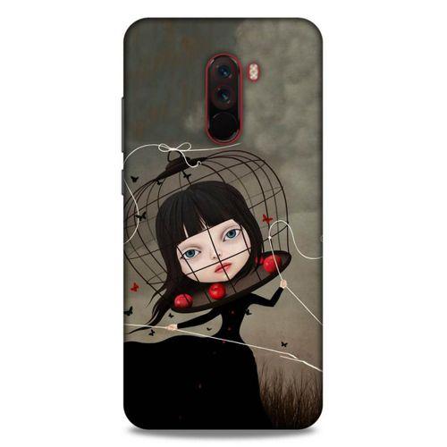 Lopard Xiaomi Pocophone F1 Uyumlu Kılıf Manipülasyon ☻ (40) Fit Silikon Kılıf Desenli
