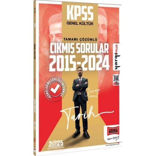 2025 KPSS Genel Kültür 2015 2024 Tarih Konularına Göre Düzenlenmiş Tamamı Çözümlü Çıkmış Sorular Yargı Yayınları