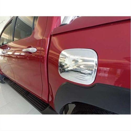Toyota Hilux Uyumlu Revo 2016-2019 Depo Kapağı Kaplama 4 Doors/4Wd/Krom