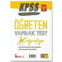 KPSS Coğrafya Öğreten Yaprak Test Hoca Kafası