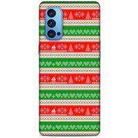 Kazak (27) Desenli Silikon Kapak Oppo Reno 4 Pro Kılıf