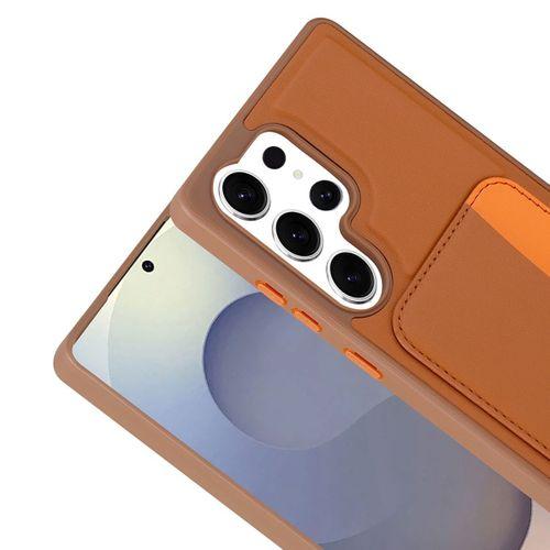 Galaxy S25 Ultra Kılıf Kartlıklı Zore X-Kart Silikon Kapak