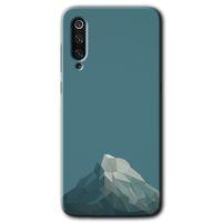 Xiaomi Mi 9 HD Baskılı Kılıf + 9D Tam Ekran Koruyucu - Alone Mountain