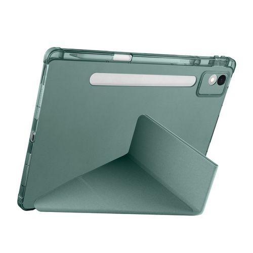 Lenovo Idea Tab Pro 12.7 TB-373FU Kılıf Zore Tri Folding Kalem Bölmeli Standlı Kılıf