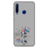 Animax Unicorn Dog Huawei Y6P Kılıf Desenli Silikon