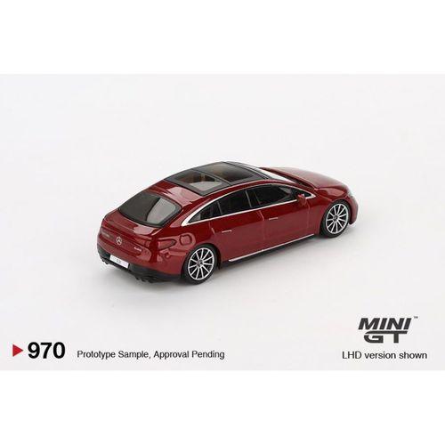 Mini GT Mercedes-Benz EQS 580 4MATIC Red Metallic 970