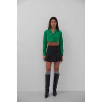 Manşet Detay Crop Gömlek